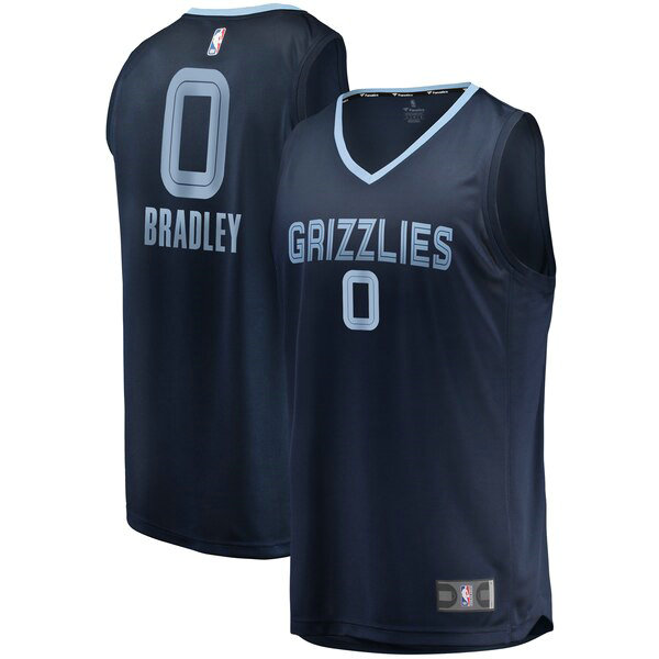 Camiseta Avery Bradley 0 Memphis Grizzlies Icon Edition Armada Hombre